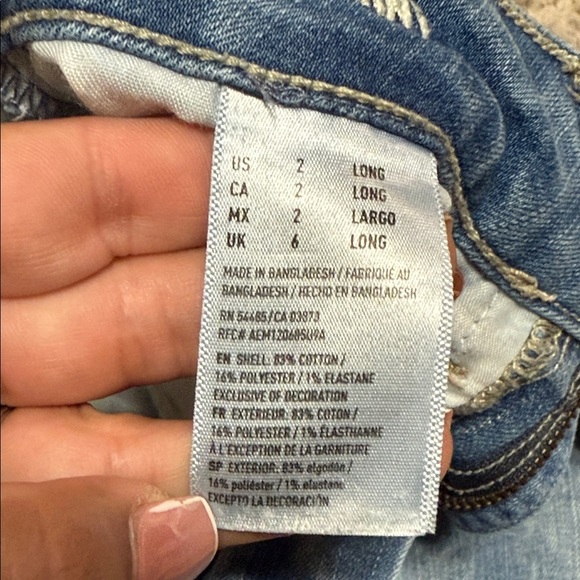 Fade look American Eagle Outfitters Light Blue Skinny Jeans - Picture 11 of 12